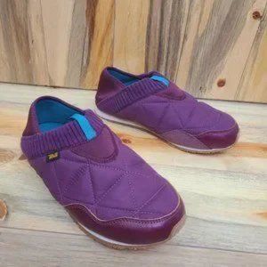 Teva Women’s Ember Moc Shoes – AMARANTH - NEWISH